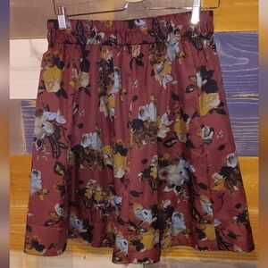 DownEast Floral Skirt M